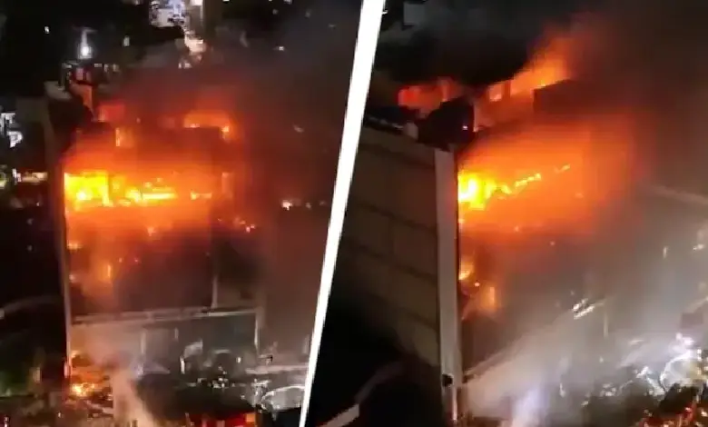 A massive fire at a hypermarket in eastern Iraq's al-Kut city claimed the lives of at least 50 people, including children, according to the state-run Iraqi News Agency (INA).