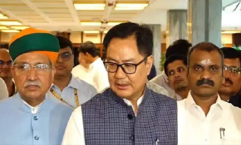 Union Minister Kiren Rijiju on Sunday said the government is ready to hold discussions on key issues, including Operation Sindoor, during the monsoon session of Parliament, which begins Monday, July 21.