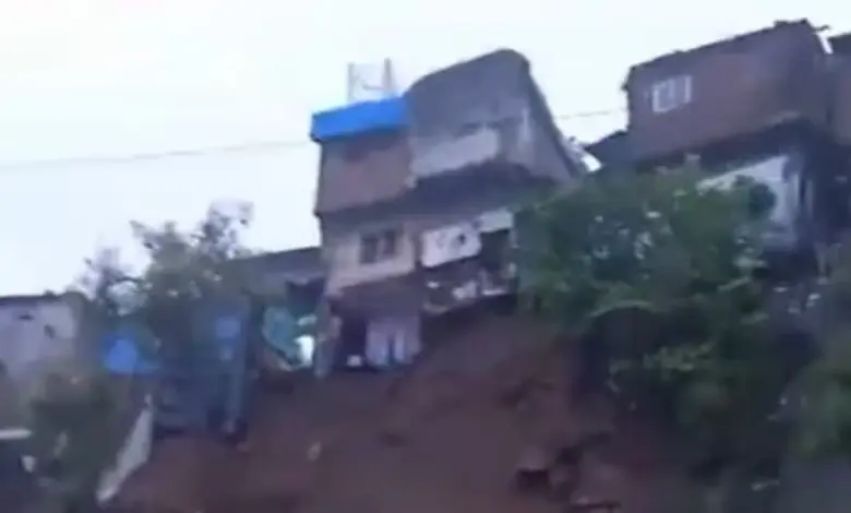 Mumbai Landslide Devastates Bhandup Homes Amid Heavy Rains