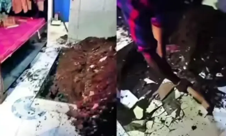 Body Found Buried Under New Tiles in Nalasopara House