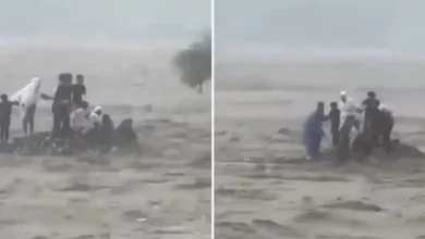 Viral Video : Flash Flood Tragedy Strikes Family Picnic on Pakistan’s Swat River