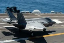 An F-35 fighter jet crashed at Naval Air Station (NAS) Lemoore in central California on Wednesday.