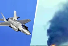 An F-35 fighter jet crashed at Naval Air Station (NAS) Lemoore in central California on Wednesday.