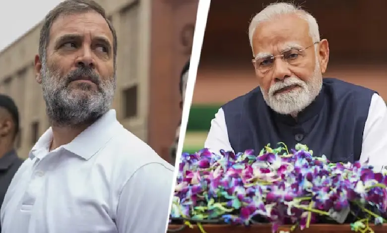 Leader of the Opposition in the Lok Sabha, Rahul Gandhi, on Friday dismissed Prime Minister Narendra Modi as all show, claiming that there is no substance to him.