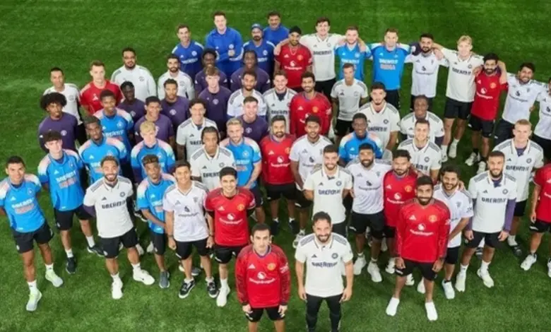 Cricket and Football Icons Come Together in Manchester