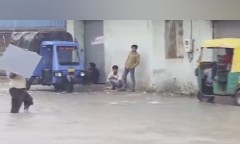 Ahmedabad Submerged: Heavy Rainfall Causes Widespread Waterlogging, Exposes Civic Response Gaps