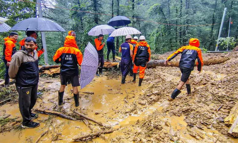 Deadly Monsoon Rages in Himachal Pradesh: 51 Killed, 22 Missing in Floods and Landslides