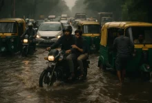 Gujarat Monsoon News: Surat's Palsana Soaked with 3.5 Inches Rain, Red Alert Declared in 6 Districts