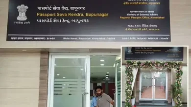 Newly inaugurated Bapunagar Passport Seva Kendra with modern facilities serving hundreds of applicants on opening day.