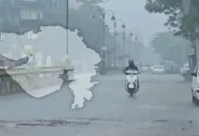 Heavy monsoon rains lash Gujarat; IMD issues red, orange, and yellow alerts across multiple districts.