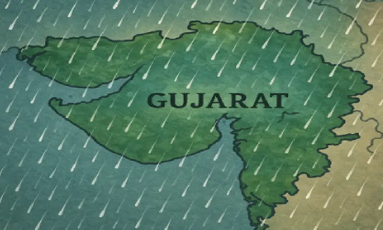 Heavy monsoon rains lash Gujarat; IMD issues orange and yellow alerts across multiple districts through July 16.
