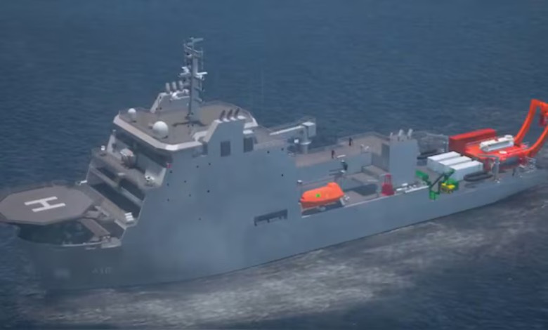 Indian Navy Inducts 'Nistar,' Its First Domestically Built Diving Support Vessel, in Major Boost to Undersea Capabilities