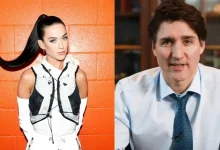 Katy Perry Dines with Justin Trudeau in Montreal