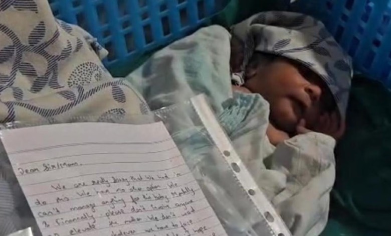 Newborn Girl Abandoned in Navi Mumbai with Heartbreaking Note; Police Launch Hunt for Parents