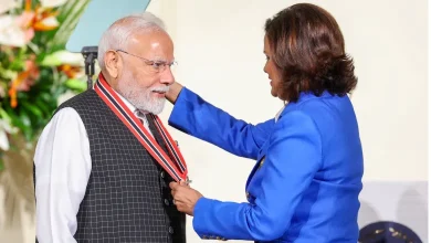 PM Modi Honoured with Trinidad and Tobago's Highest Civilian Award