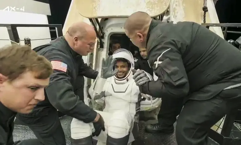 Indian Astronaut Returns Safely from Space Mission
