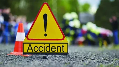 Rescue operation after car plunges into Narmada canal in Vadodara, killing two and injuring two due to speeding accident.