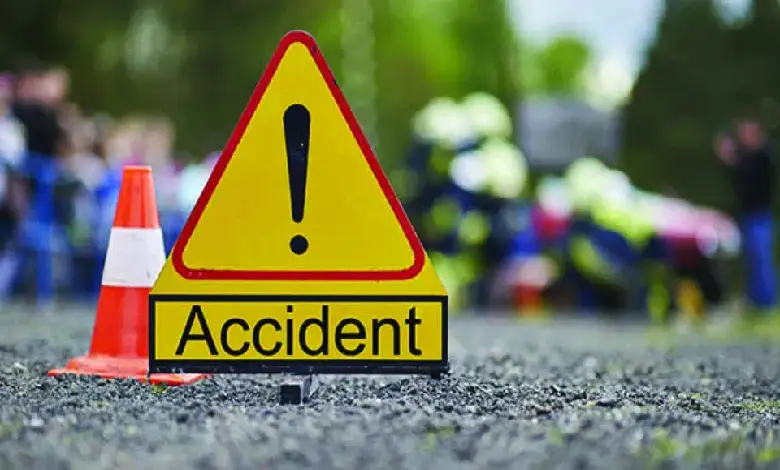Rescue operation after car plunges into Narmada canal in Vadodara, killing two and injuring two due to speeding accident.