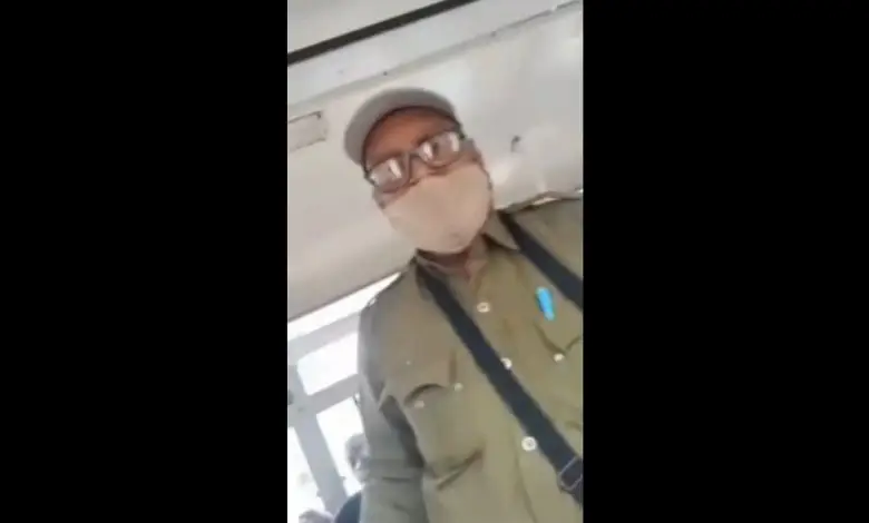 Bus conductor thrashes disabled student with valid Divyang Pass on ST bus in Kheda; viral video triggers public outrage.