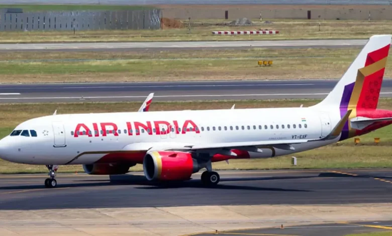 An Indore-bound Air India plane made an emergency landing in the national capital on Sunday after being airborne for over 30 minutes as the pilot received a fire indication" in the right engine of the aircraft.