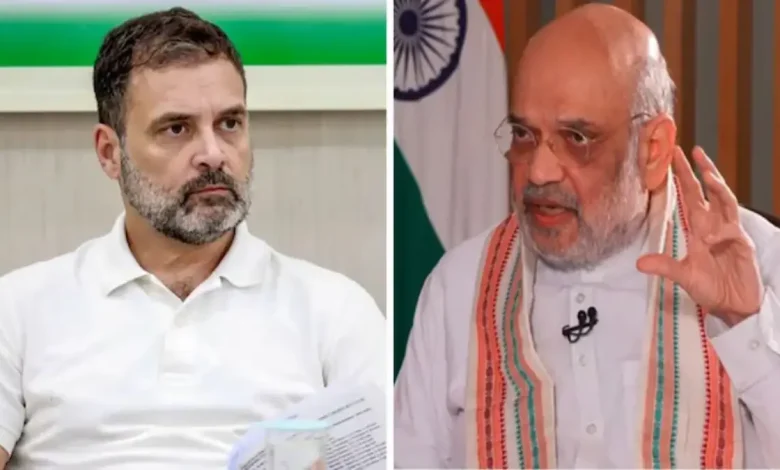Union Home Minister Amit Shah on Monday questioned the consistency of Congress MP and Leader of the Opposition Rahul Gandhi’s moral stance, suggesting it may have shifted after facing three consecutive electoral defeats.