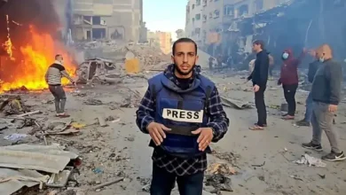 Anas al-Sharif, an Al Jazeera journalist killed in an Israeli airstrike on Sunday