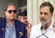 Congress MP Shashi Tharoor on Saturday distanced himself from Rahul Gandhi's endorsement of US President Donald Trump's "dead economy" jibe at India.