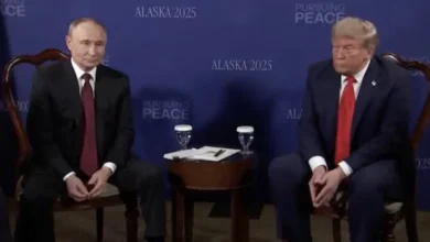 India on Saturday welcomed the Alaska Summit between US President Donald Trump and Russian President Vladimir Putin.