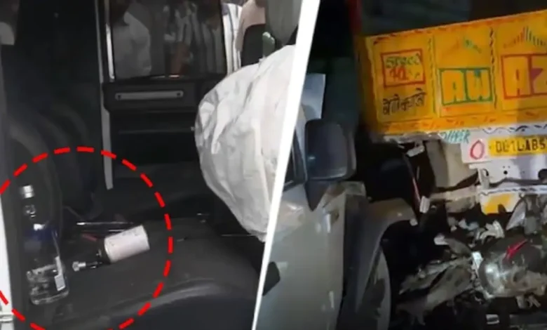A 40-year-old man was killed when an SUV collided with his motorcycle in West Delhi's Moti Nagar area, local police said on Saturday.