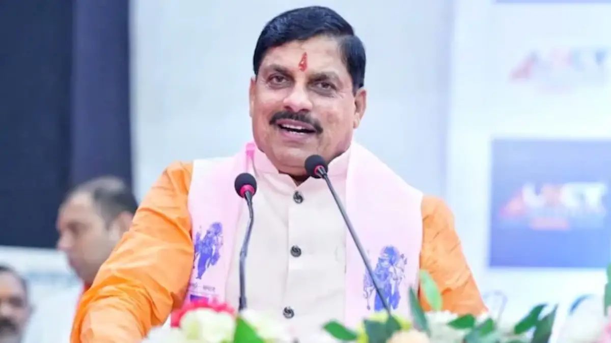 Madhya Pradesh Chief Minister Mohan Yadav’s comments on Lord Krishna during a Janmashtami event have triggered a political row, with the opposition Congress accusing him of trying to “rewrite” the traditions.