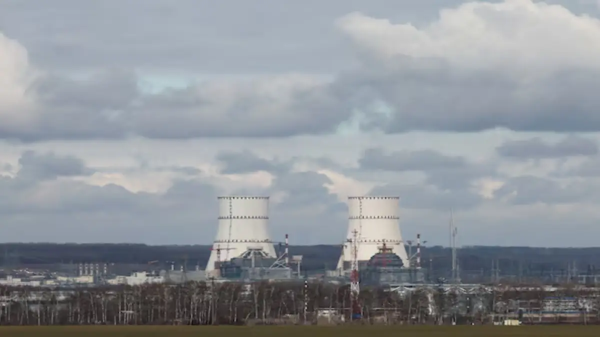 Ukraine launched a drone attack on Russia on Sunday, forcing a sharp fall in the capacity of a reactor at one of Russia's biggest nuclear power plants.