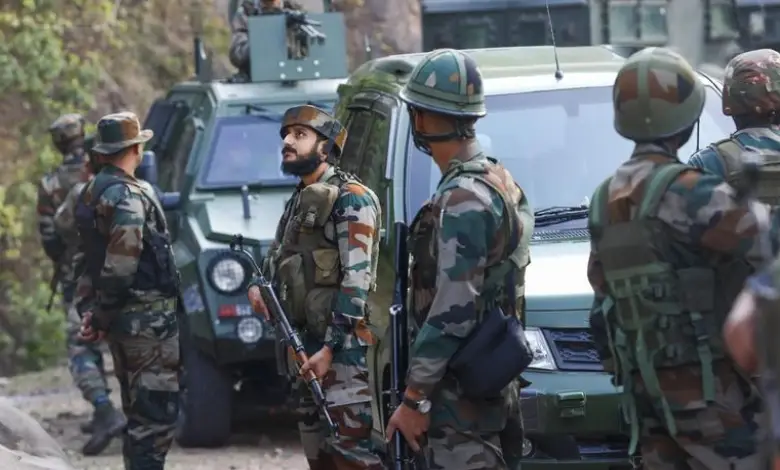 Three terrorists were killed in an ongoing gunfight with security forces in the Akhal forest area of Jammu and Kashmir’s Kulgam district on Friday.
