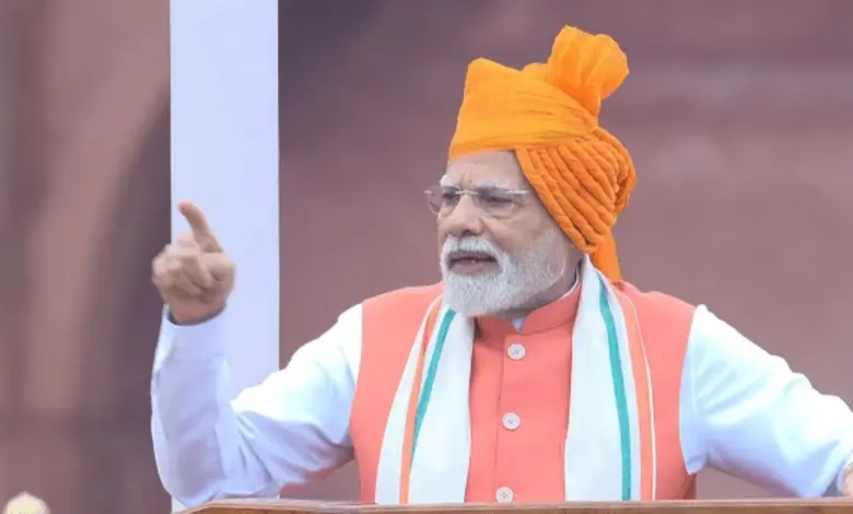 PM Modi Marks 79th Independence Day with Vibrant Address and Saffron Turban