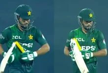 Angry with coach, Pakistani batsman smashed his bat