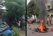 Tensions flared in a village in Maharashtra's Pune on Friday.