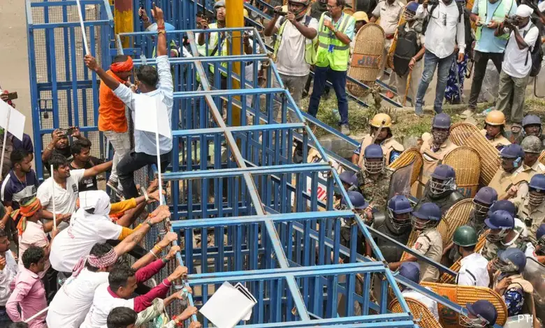 Chaos At RG Kar Protest: Victim's Parents Injured, Taken To Hospital