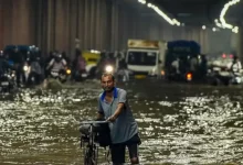 Rain lashed several parts of Delhi and the surrounding National Capital Region (NCR) on Friday morning, causing widespread waterlogging and traffic snarls in several areas.
