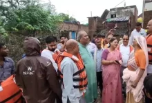 UP Fisheries Minister Sanjay Nishad sparked controversy during a visit to a flood-affected village in Kanpur Dehat, where he referred to the rising waters of the Ganga river as a "blessing" from the holy river.