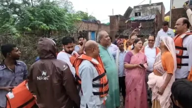 UP Fisheries Minister Sanjay Nishad sparked controversy during a visit to a flood-affected village in Kanpur Dehat, where he referred to the rising waters of the Ganga river as a "blessing" from the holy river.