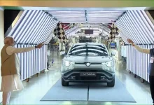 Prime Minister Narendra Modi on Tuesday inaugurated Suzuki Motor Plant’s localised production of hybrid battery electrodes.