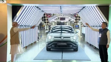 Prime Minister Narendra Modi on Tuesday inaugurated Suzuki Motor Plant’s localised production of hybrid battery electrodes.