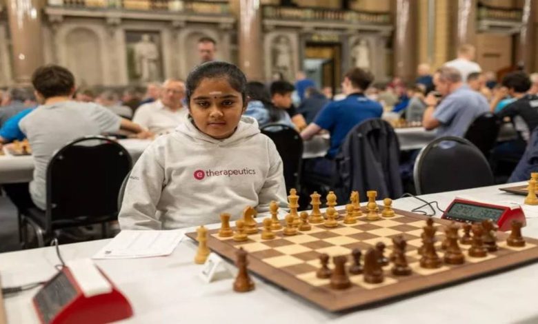 Bodhana Sivanandan of Indian origin creates three new records in chess