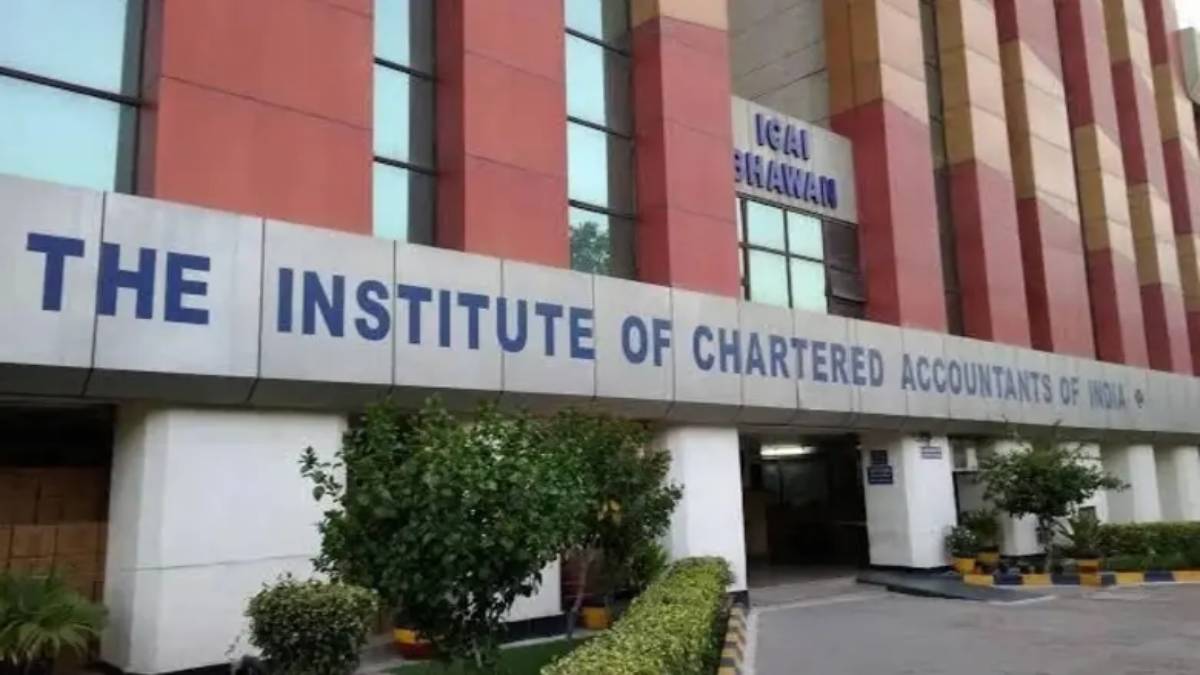 ICAI disciplinary hearing against 15 Ahmedabad chartered accountants over fake political donation scandal.