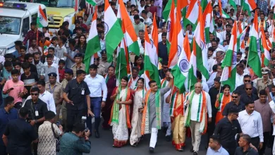 Grand 'Tiranga Padyatra': 30,000+ Join Massive Rally in Ahmedabad Led by Gujarat CM Bhupendra Patel