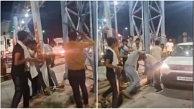 Indian Army soldier way to J&K base brutally assaulted at toll plaza in Meerut | WATCH