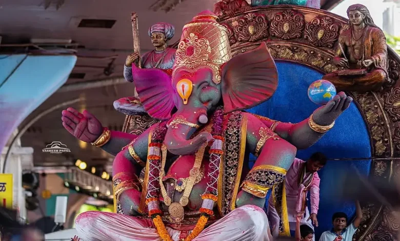 Lalbaug’s Tejukayacha Raja Returns: Mumbai’s 22-Foot Eco-Friendly Paper Ganpati set for 2025, with a Guinness Record Legacy