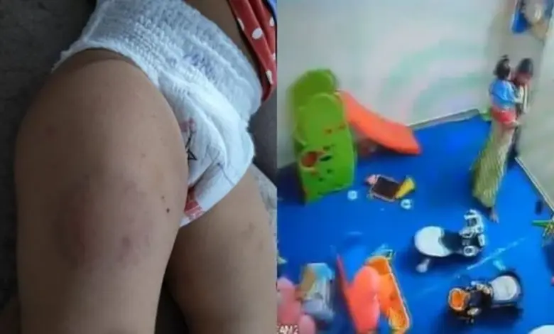 Disturbing Daycare Assault: Noida Maid Arrested After Viral CCTV Exposes Brutal Attack on Toddler