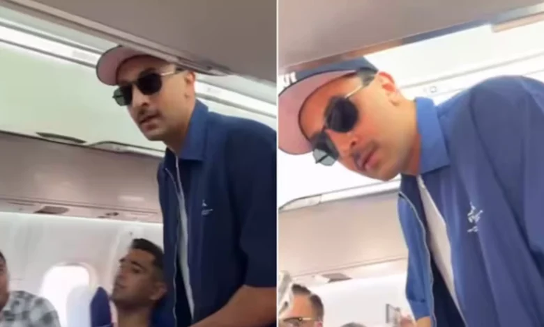 Ranbir Kapoor’s Funny In-Flight Banter With Crew Member Goes Viral During ‘Love and War’ Shoot