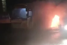 Swift Evacuation Saves Passengers as Mumbai Luxury Bus Ignites in Ratnagiri