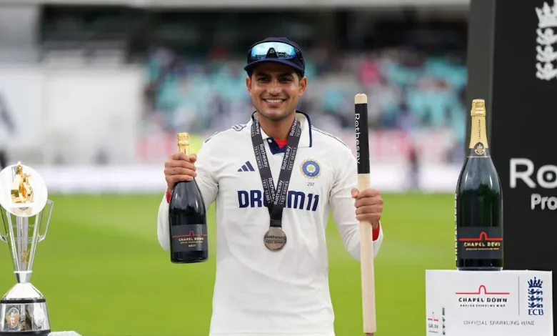 Shubman Gill Wins ICC Player of the Month for Record-Breaking July 2025